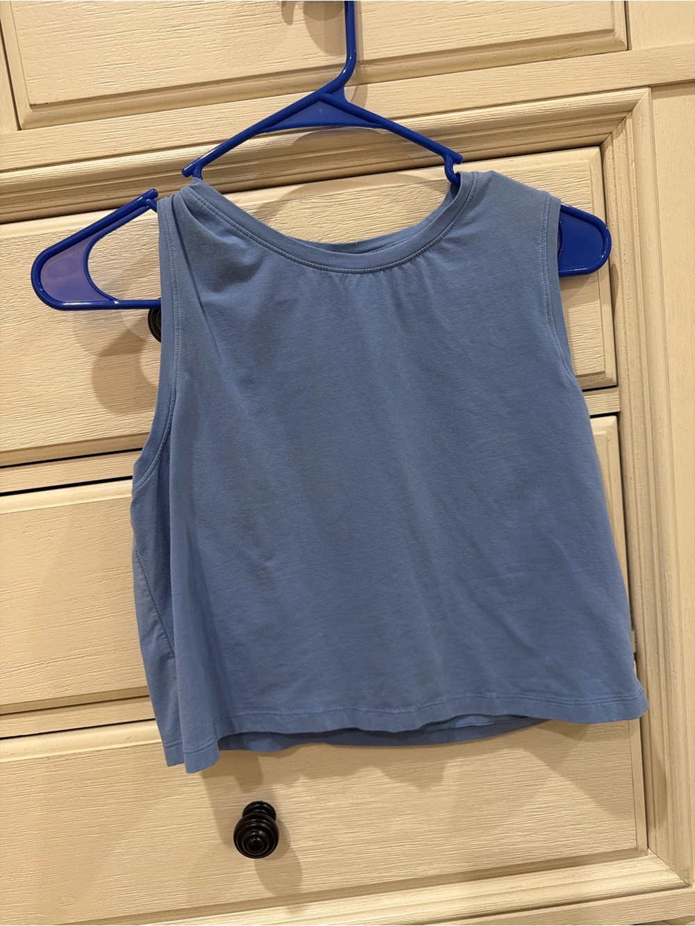 Baleaf Light Blue Sleeveless Crop Tank